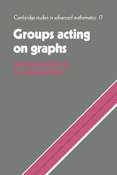 Produktbild: Groups Acting on Graphs