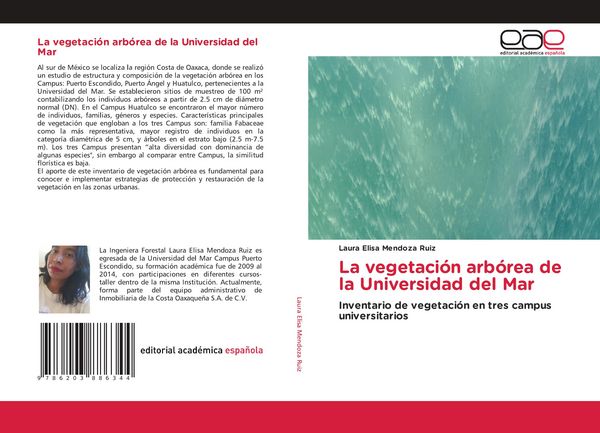 Produktbild: La vegetaci&oacute;n arb&oacute;rea de la Universidad del Mar