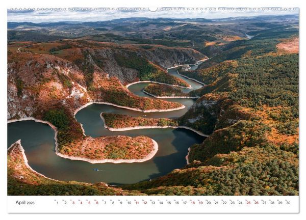 Produktbild: Serbien - Mosaikstein des Balkans (Wandkalender 2026 DIN A2 quer), CALVENDO Monatskalender