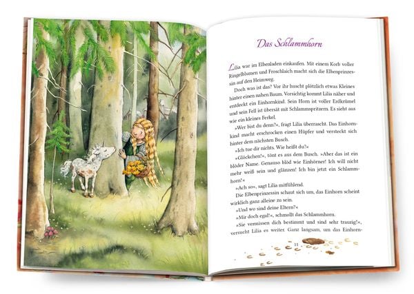 Produktbild: Lilia, die kleine Elbenprinzessin. Zauberhafte Vorlesegeschichten