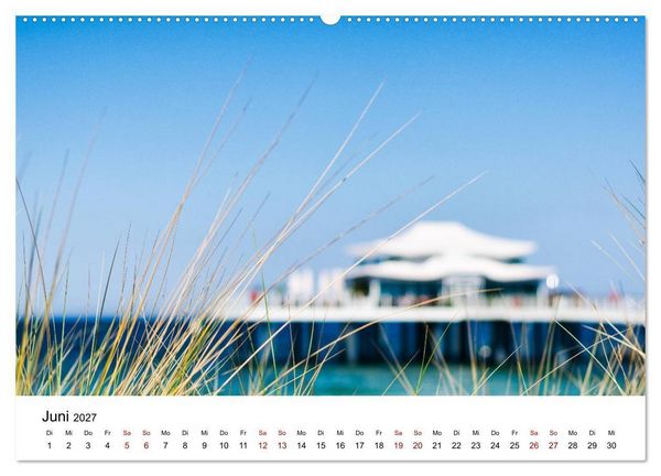 Produktbild: Schleswig-Holstein in 365 Farben (Wandkalender 2027 DIN A2 quer), CALVENDO Monatskalender