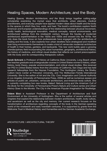 Produktbild: Healing Spaces, Modern Architecture, and the Body