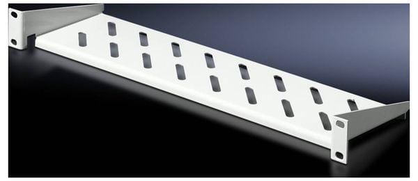 Produktbild: Rittal DK 7119.140 Ger&auml;teboden (B x T) 482.6mm x 140mm 1St.