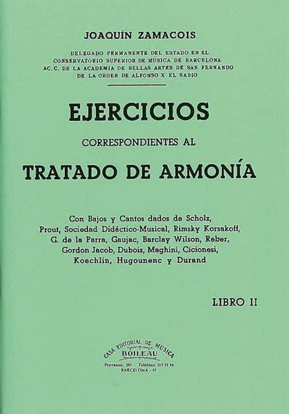 Produktbild: Ejercicios Armon&iacute;a Vol. II