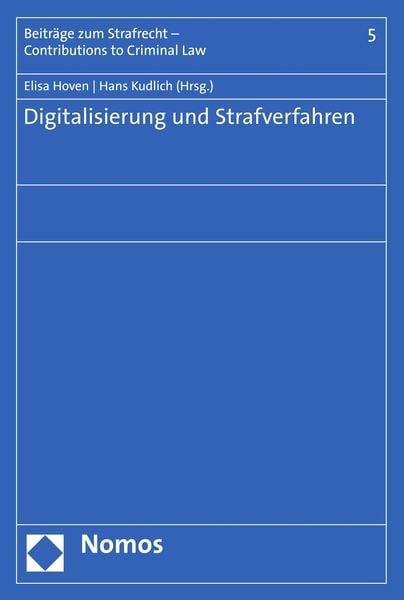 Produktbild: Digitalisierung und Strafverfahren