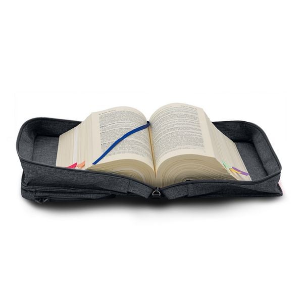 Produktbild: SKIN Tasche VEGAN Gr. L (Habersack) stahl-grau