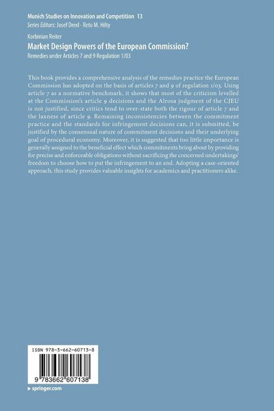 Produktbild: Market Design Powers of the European Commission?