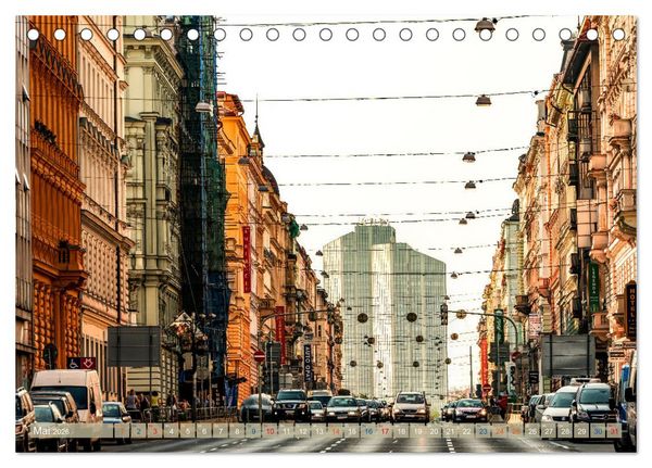 Produktbild: Ein Wochenende in Prag (Tischkalender 2026 DIN A5 quer), CALVENDO Monatskalender