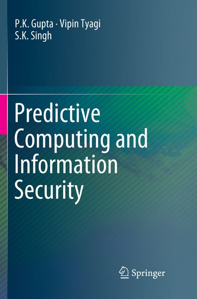 Produktbild: Predictive Computing and Information Security