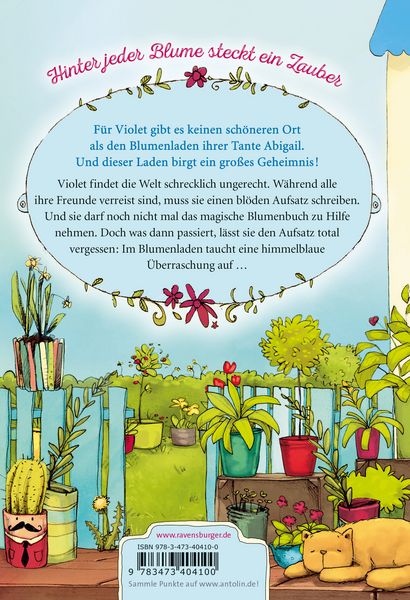 Produktbild: Eine himmelblaue &Uuml;berraschung / Der magische Blumenladen Bd. 6