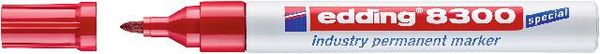 Produktbild: EDDING&reg; Permanent Marker 8300 Industry, rot