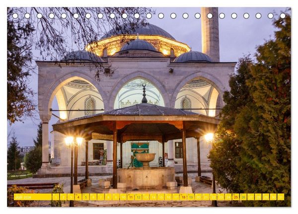 Produktbild: Skopje - Nordmazedoniens &uuml;berraschende Hauptstadt (Tischkalender 2026 DIN A5 quer), CALVENDO Monatskalender