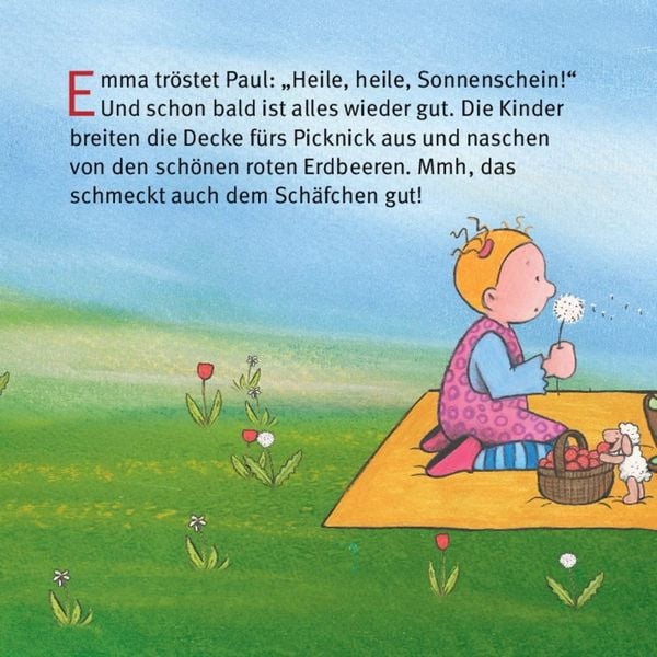 Die Jahreszeiten erleben mit Emma und Paul. Mini-Bilderbuch.