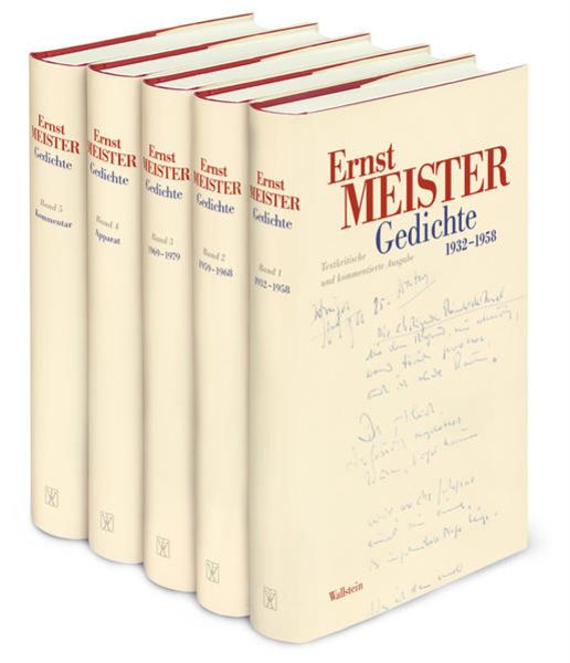 Gedichte, Sonstige von Ernst Meister, Wallstein, 9783835307926