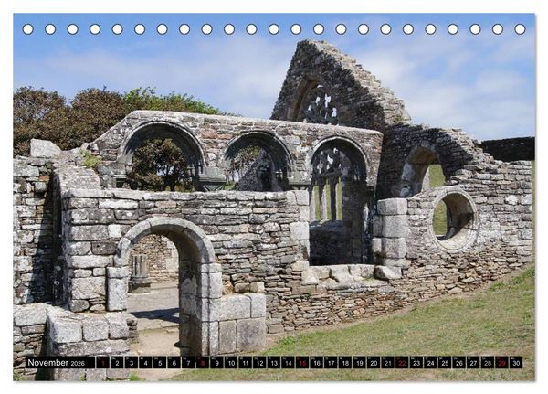 Produktbild: Liebenswerte Bretagne (Tischkalender 2026 DIN A5 quer), CALVENDO Monatskalender