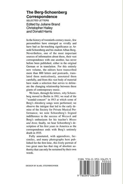 Produktbild: The Berg-Schoenberg Correspondence