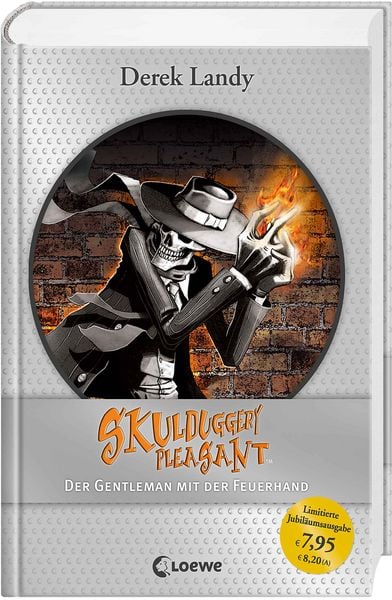 Skulduggery Pleasant (Band 1) - Der Gentleman mit der Feuerhand, Gebundene Ausgabe von Derek Landy, Loewe, 978-3-7855-7786-8