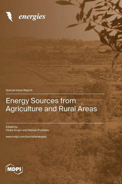 Produktbild: Energy Sources from Agriculture and Rural Areas