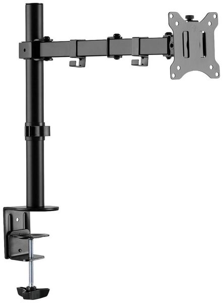 'Digitus DA-90399 1fach Monitor-Tischhalterung 33,0cm (13') - 81,3cm (32') Schwarz, Schwarz (matt) Drehbar, Höhenverstel