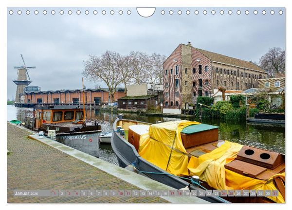 Produktbild: Ein Blick auf Schiedam (Wandkalender 2026 DIN A4 quer), CALVENDO Monatskalender