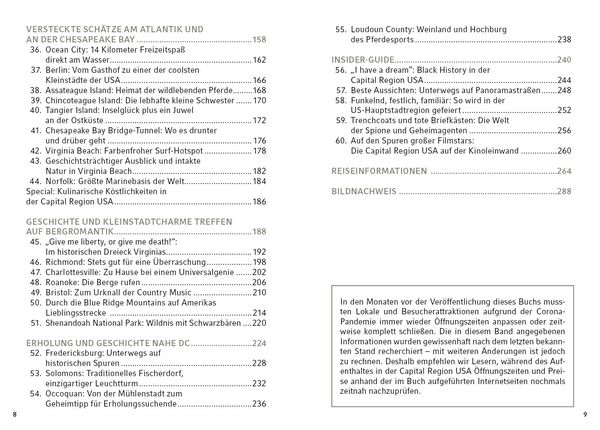 Produktbild: USA - Capital Region TravelGuide