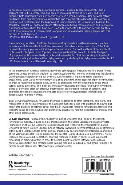 Produktbild: Brief Group Psychotherapy for Eating Disorders
