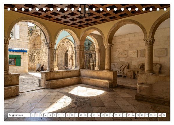 Produktbild: Kroatien - Korcula (Tischkalender 2026 DIN A5 quer), CALVENDO Monatskalender