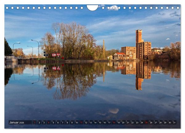 Produktbild: Unterwegs in Halle (Wandkalender 2026 DIN A4 quer), CALVENDO Monatskalender