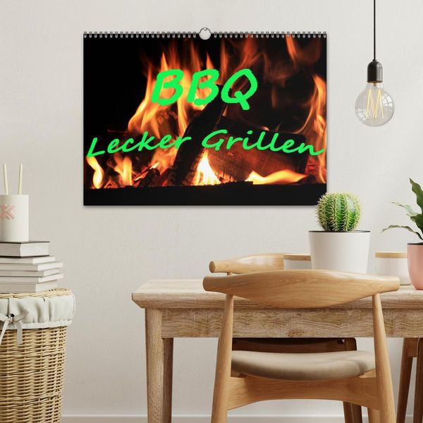 Produktbild: BBQ Lecker Grillen (Wandkalender 2026 DIN A3 quer), CALVENDO Monatskalender