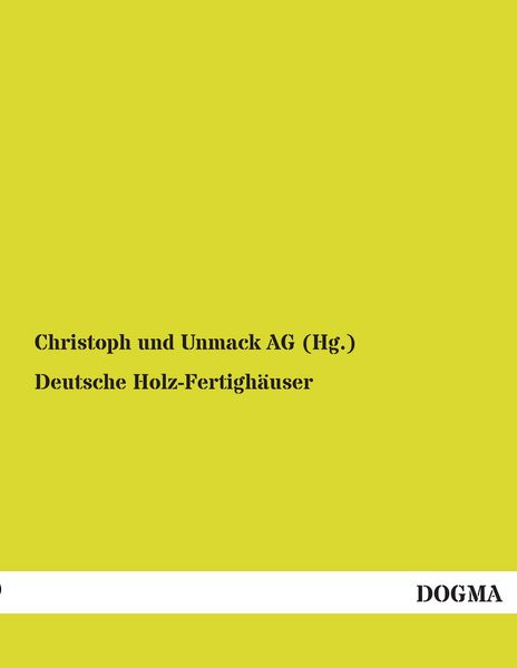 Produktbild: Deutsche Holz-Fertigh&auml;user