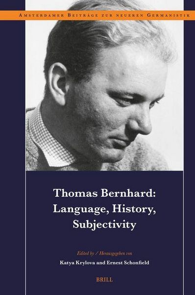 Produktbild: Thomas Bernhard: Language, History, Subjectivity