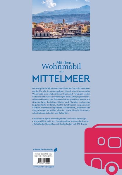 Produktbild: KUNTH Mit dem Wohnmobil ans Mittelmeer