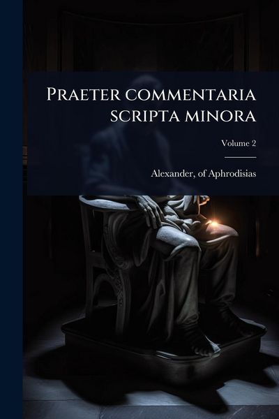 Produktbild: Praeter commentaria scripta minora