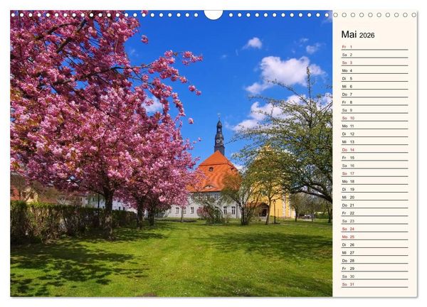 Produktbild: Schl&ouml;sser der Niederlausitz (Wandkalender 2026 DIN A3 quer), CALVENDO Monatskalender