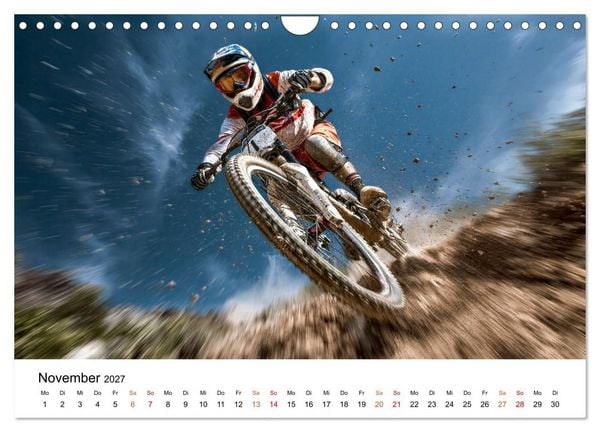 Produktbild: Mountainbike - Trails am Limit (Wandkalender 2027 DIN A4 quer), CALVENDO Monatskalender