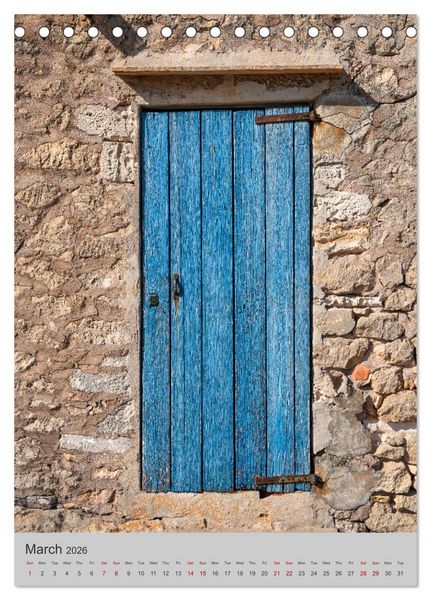 Produktbild: Doors of the world (Desk Calendar 2026 DIN A5 portrait), CALVENDO 12 Month DeskCalendar
