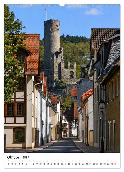 Produktbild: Burgstadt Eppstein (hochwertiger Premium Wandkalender 2027 DIN A2 hoch), Kunstdruck in Hochglanz