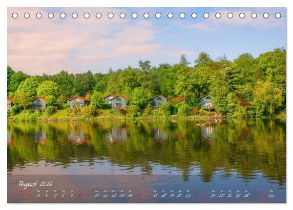 Produktbild: Romantisches NRW (Tischkalender 2026 DIN A5 quer), CALVENDO Monatskalender