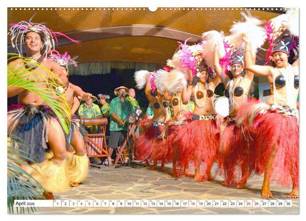 Produktbild: Rarotonga - Trauminsel im S&uuml;dpazifik. (hochwertiger Premium Wandkalender 2026 DIN A2 quer), Kunstdruck in Hochglanz
