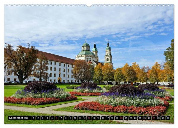 Produktbild: Kempten im Allg&auml;u, die &auml;lteste Stadt Deutschlands (hochwertiger Premium Wandkalender 2026 DIN A2 quer), Kunstdruck in Hochglanz