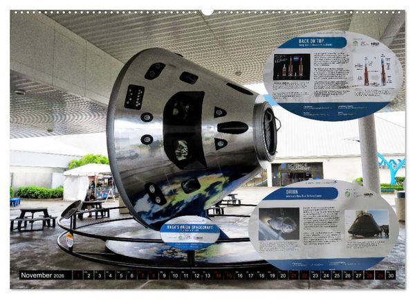 Produktbild: Kennedy Space Center (Wandkalender 2026 DIN A2 quer), CALVENDO Monatskalender