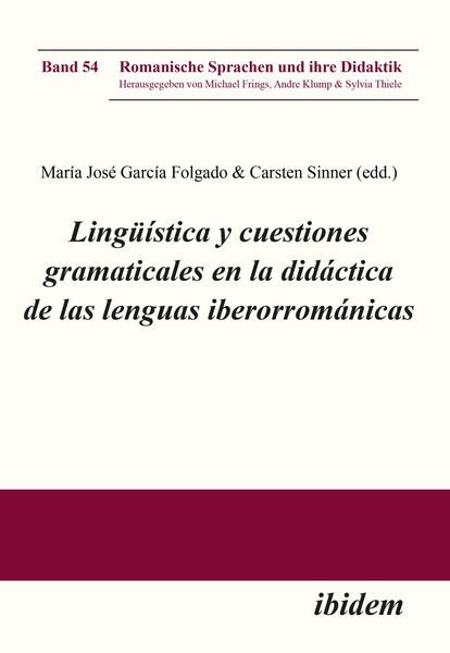 Produktbild: Ling&uuml;&iacute;stica y cuestiones gramaticales en la did&aacute;ctica de las lenguas iberorrom&aacute;nicas