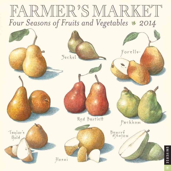 Produktbild: Farmers Market Calendar: Four Seasons of Fruits and Vegetables