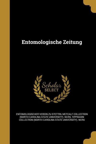 Produktbild: Entomologische Zeitung