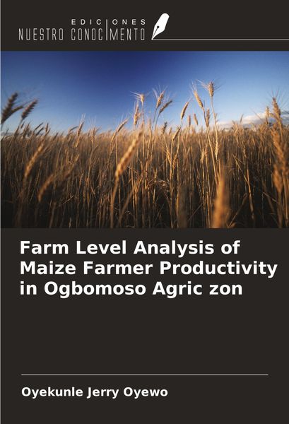 Produktbild: Farm Level Analysis of Maize Farmer Productivity in Ogbomoso Agric zon