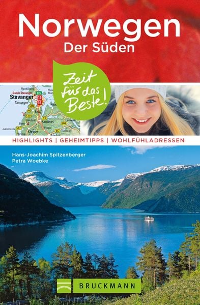 Produktbild: Bruckmann Reisef&uuml;hrer Norwegen der S&uuml;den: Zeit f&uuml;r das Beste