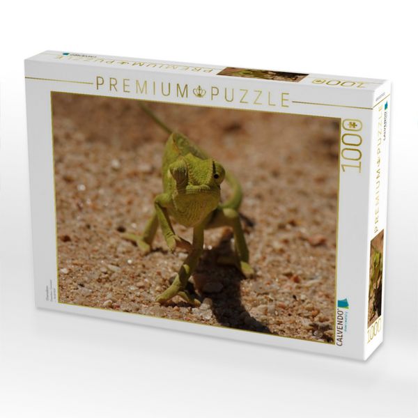 Produktbild: CALVENDO Puzzle Cham&auml;leon | 1000 Teile Lege-Gr&ouml;&szlig;e 64x48cm Foto-Puzzle f&uuml;r gl&uuml;ckliche Stunden