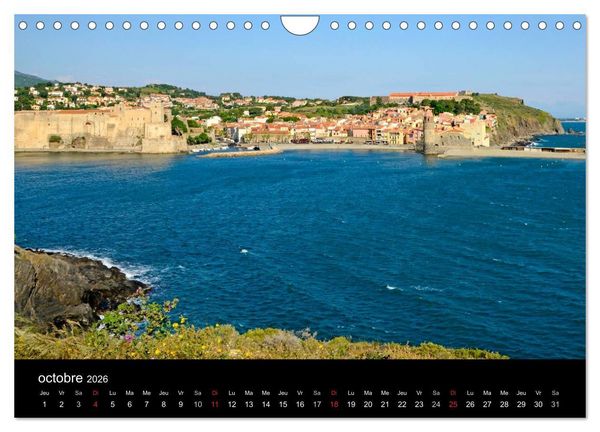 Produktbild: Le port de Collioure (Calendrier mural 2026 DIN A4 vertical), CALVENDO calendrier mensuel
