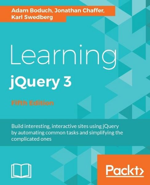 Produktbild: Learning jQuery 3 - Fifth Edition