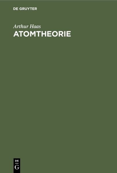 Produktbild: Atomtheorie
